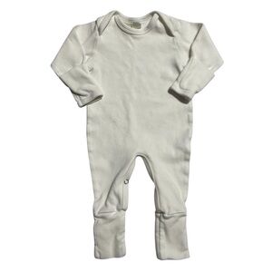 Laughing Giraffe white premium cotton sleeper 0-3 months